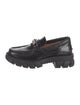 Gucci Horsebit Accent Patent Leather Loafers