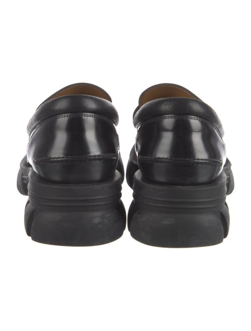 Gucci Horsebit Accent Patent Leather Loafers