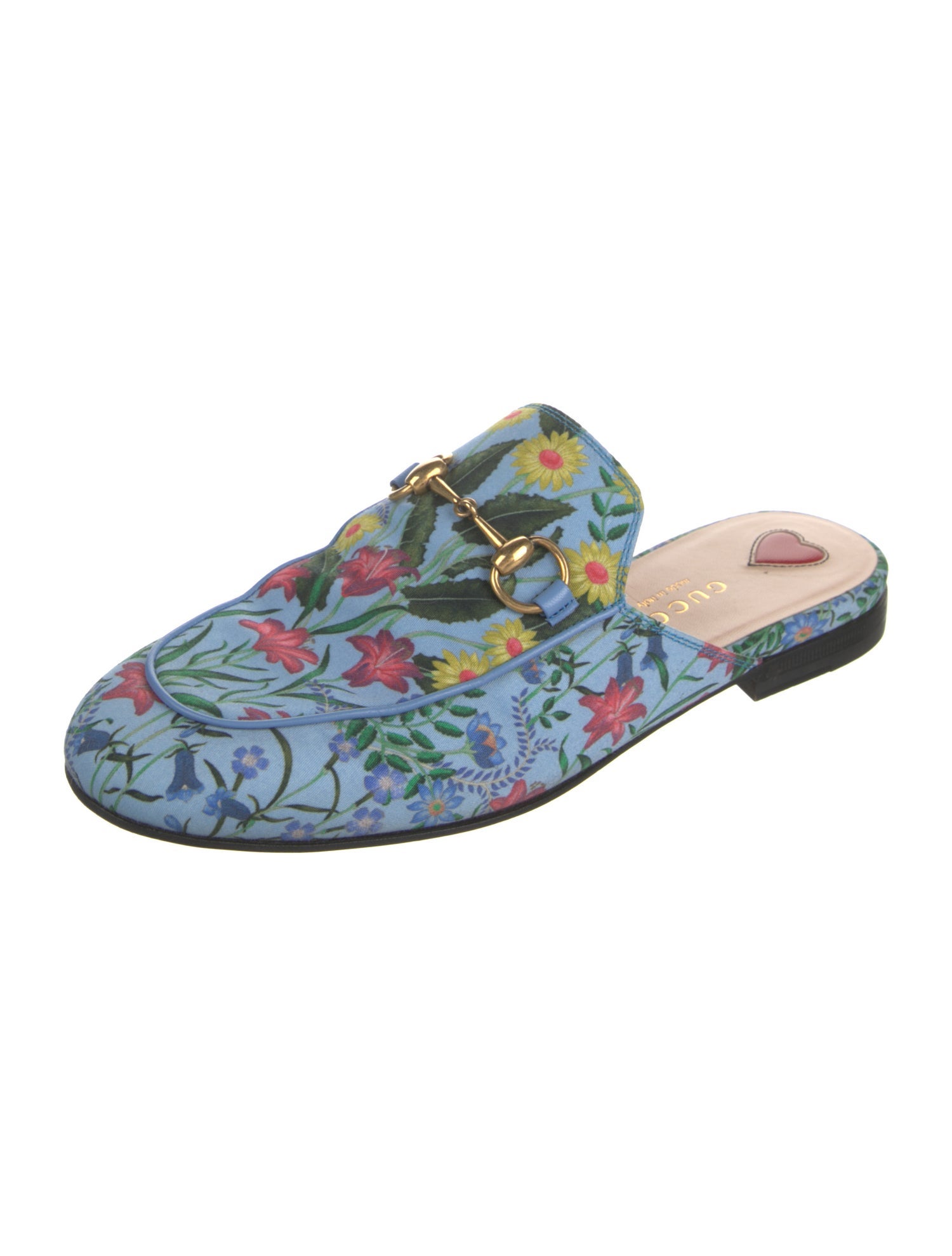 Gucci Flora Print Mules