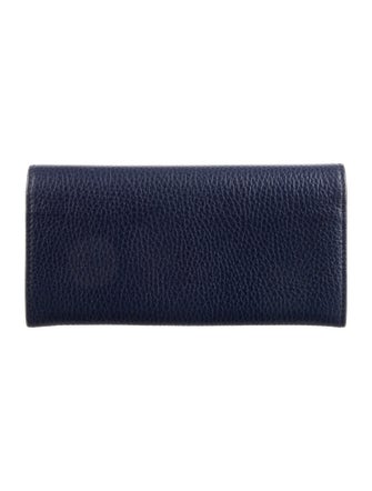 Gucci Leather Continental Wallet