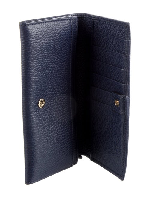 Gucci Leather Continental Wallet