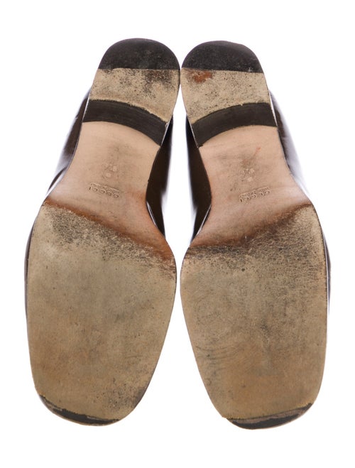 Gucci Horsebit Accent Patent Leather Pumps