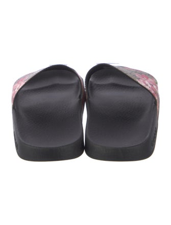 Gucci Blooms Print Slides