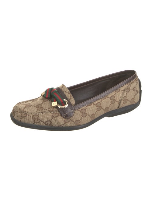 Gucci GG Canvas Canvas Loafers
