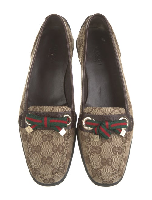 Gucci GG Canvas Canvas Loafers