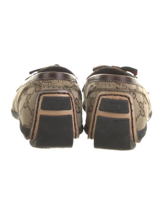 Gucci GG Canvas Canvas Loafers
