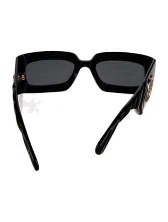 Gucci Double G Logo Square Sunglasses