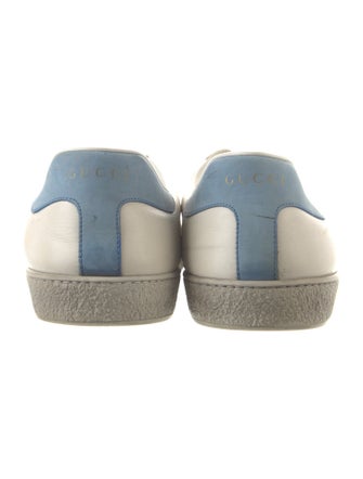 Gucci Interlocking G Logo Leather Sneakers