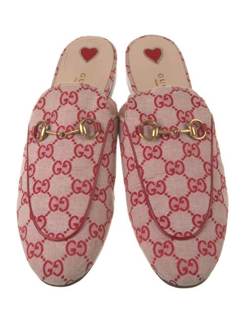 Gucci GG Canvas Canvas Mules