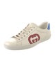 Gucci Interlocking G Logo Leather Sneakers