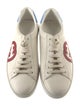 Gucci Interlocking G Logo Leather Sneakers