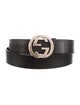 Gucci Interlocking G Logo Leather Belt