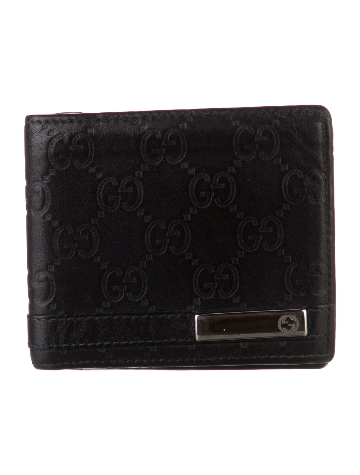 Gucci GG Imprimé Leather Bifold Wallet