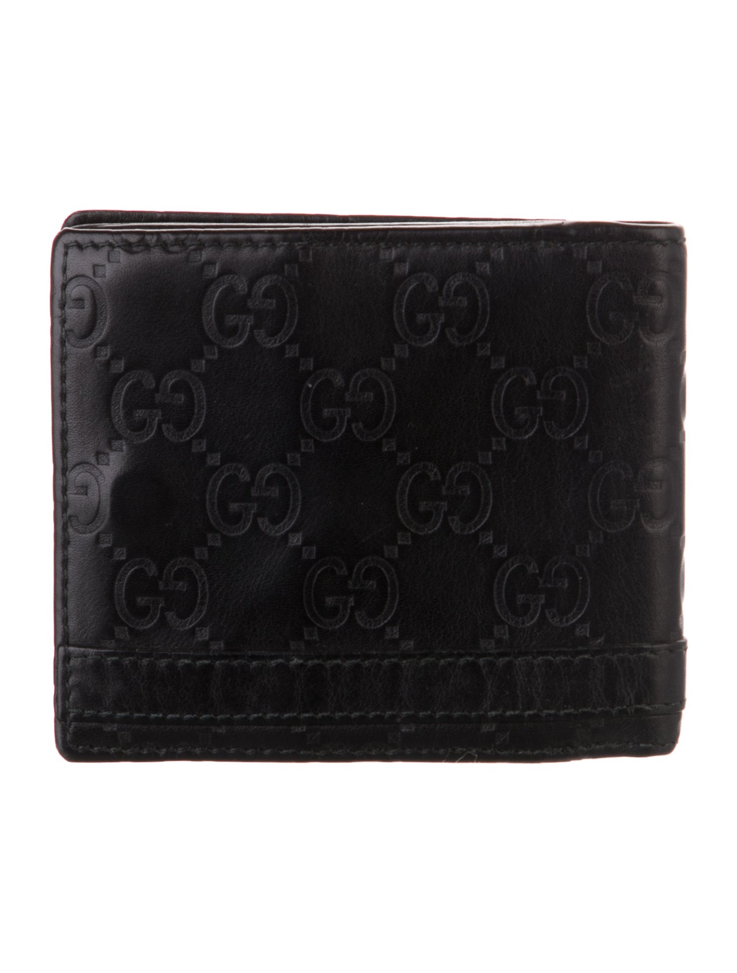 Gucci GG Imprimé Leather Bifold Wallet