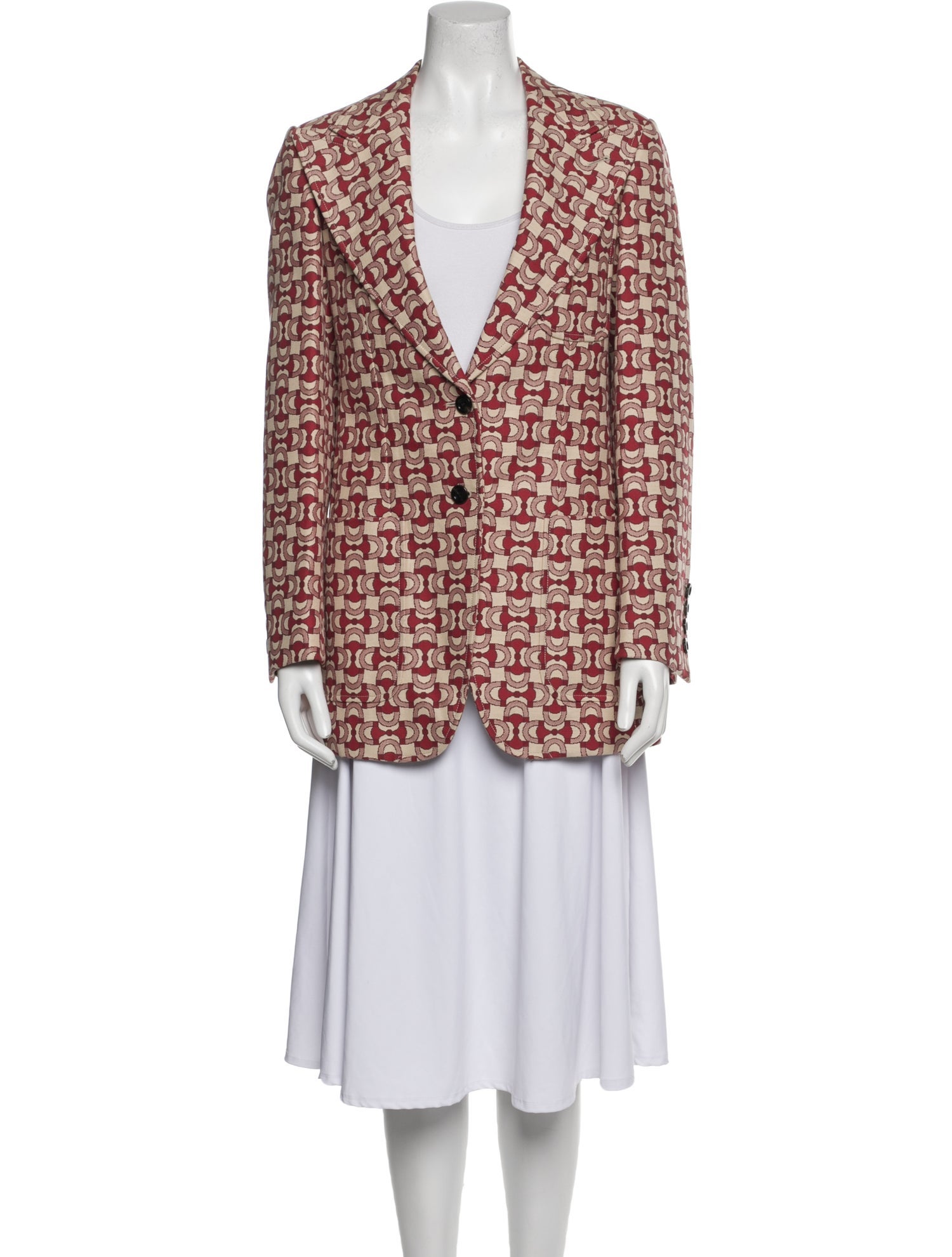 Gucci Printed Blazer