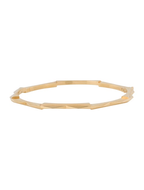 Gucci 18K Link To Love Studded Bracelet