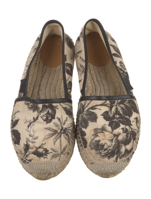 Gucci Canvas Floral Print Espadrilles