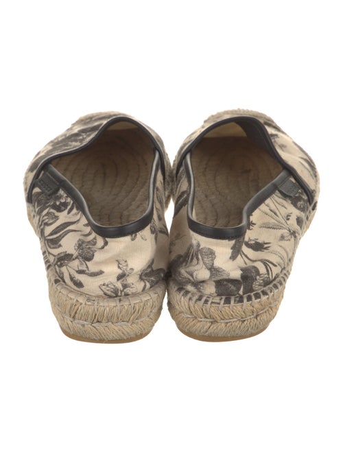 Gucci Canvas Floral Print Espadrilles
