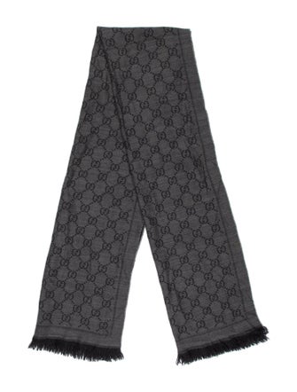 Gucci Wool Printed Scarf