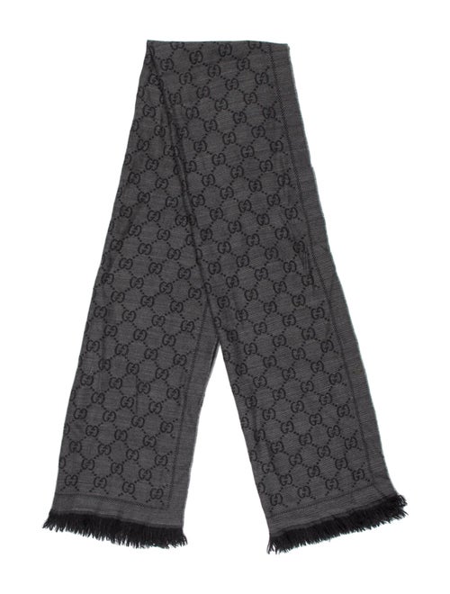 Gucci Wool Printed Scarf