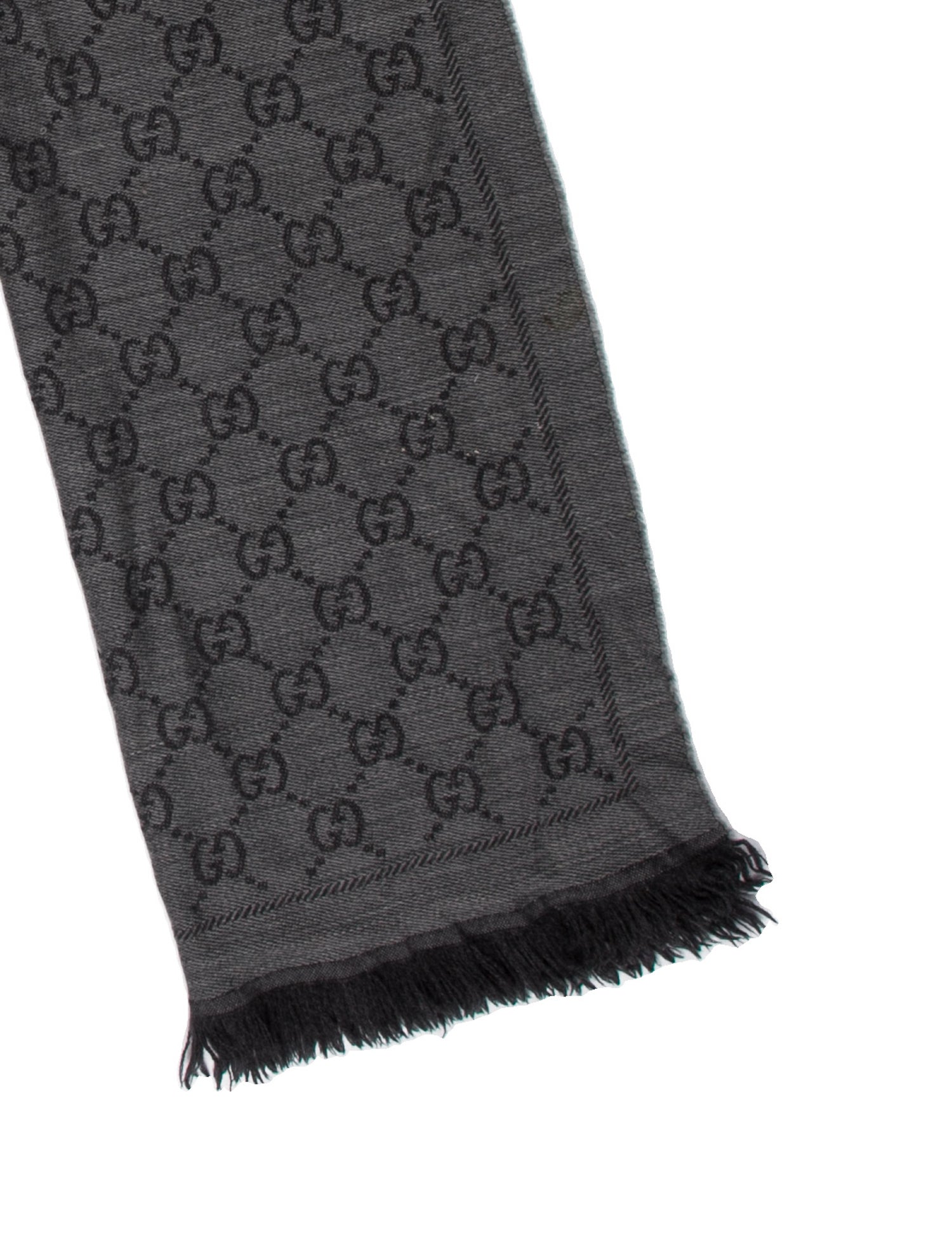 Gucci Wool Printed Scarf