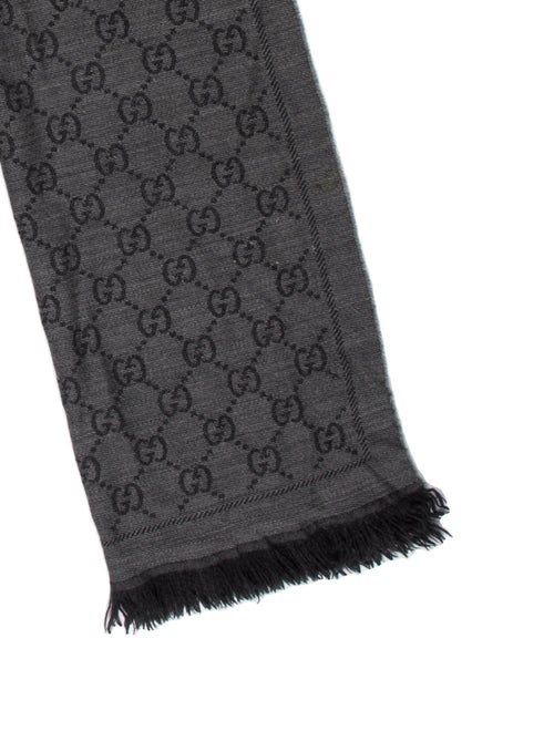 Gucci Wool Printed Scarf