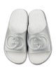 Gucci Interlocking G Logo Glitter Mules