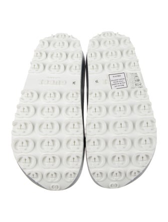 Gucci Interlocking G Logo Glitter Mules