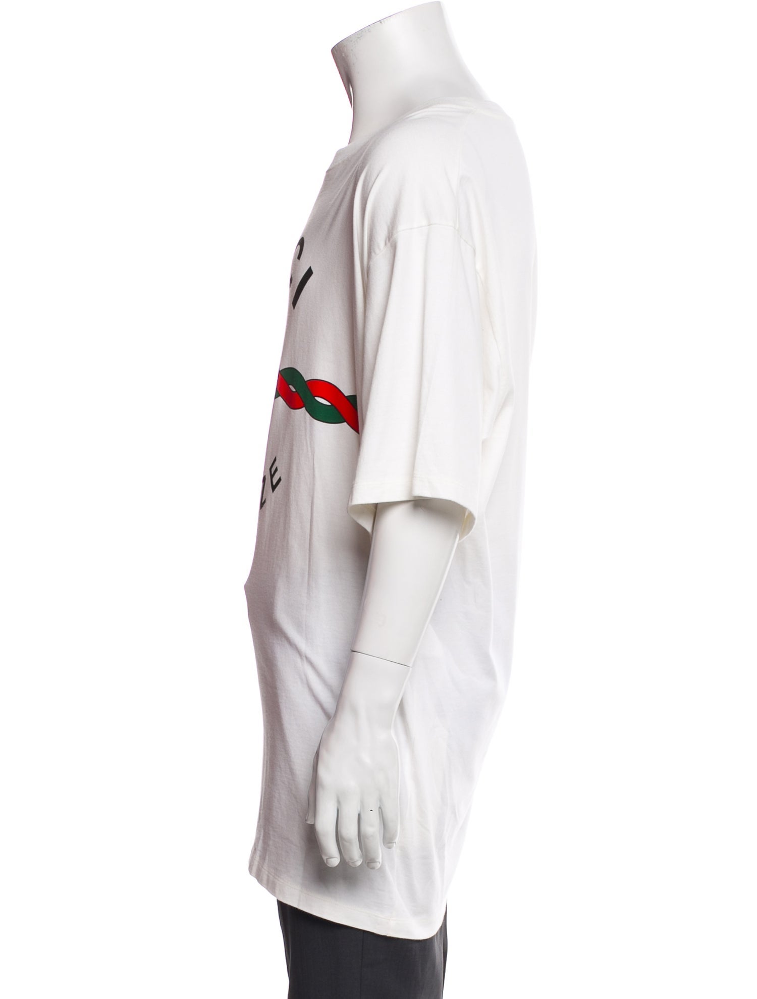 Gucci Web Accent Crew Neck T-Shirt