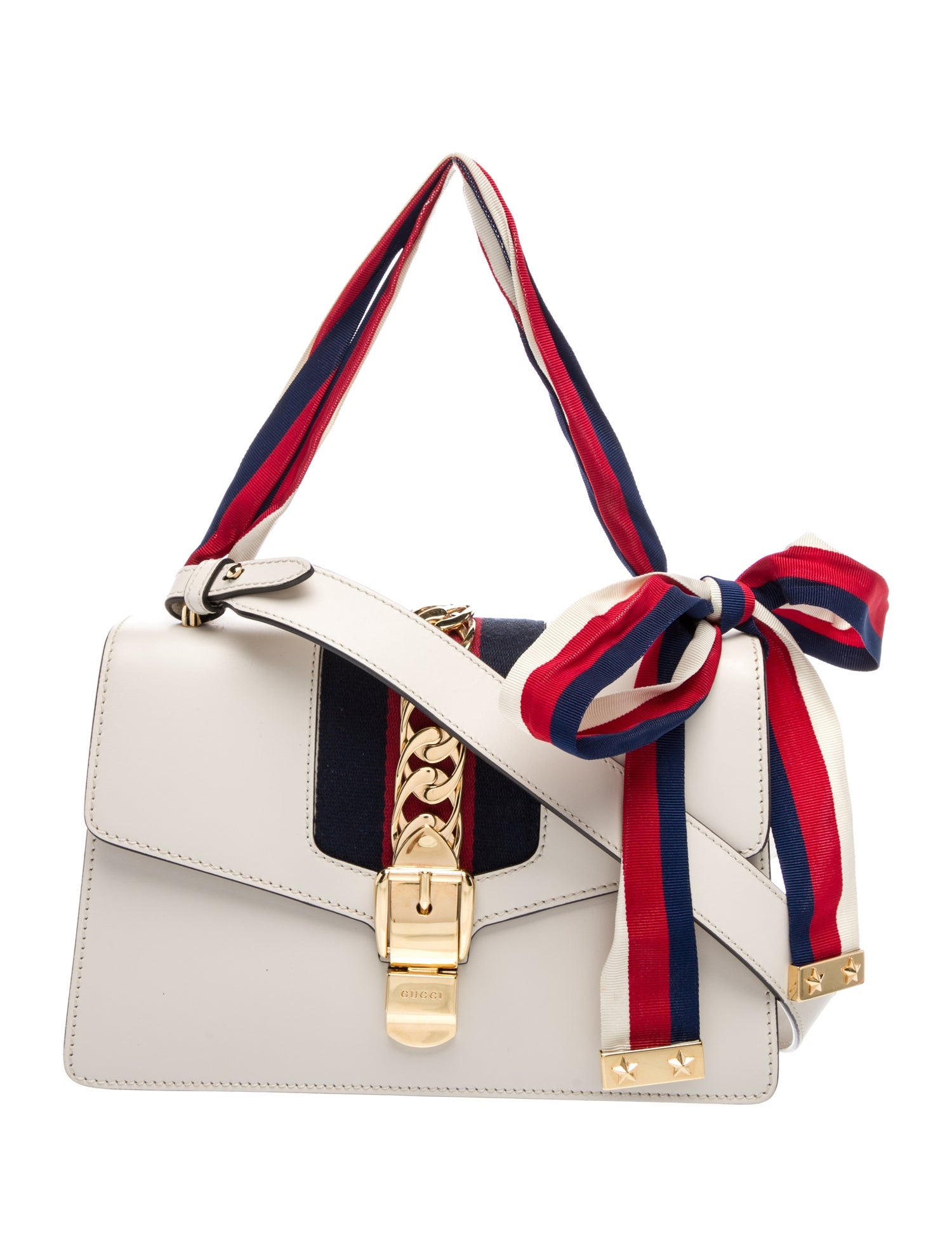 Gucci Leather Sylvie Small
