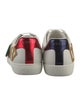 Gucci Sylvie Web Accent Leather Sneakers