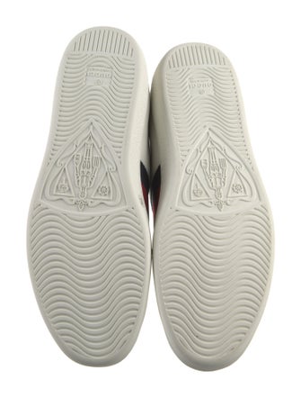 Gucci Sylvie Web Accent Leather Sneakers