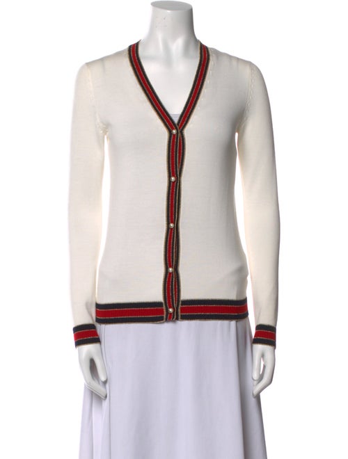 Gucci Wool Colorblock Pattern Sweater
