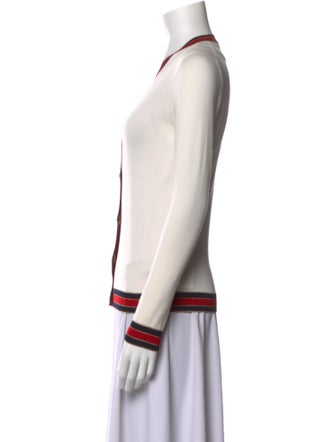 Gucci Wool Colorblock Pattern Sweater