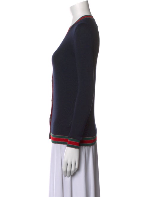 Gucci Wool Colorblock Pattern Sweater
