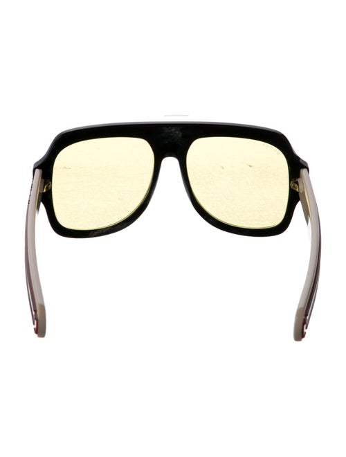 Gucci Web Accent Oversize Sunglasses