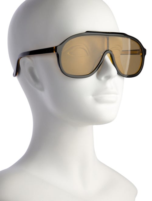 Gucci Shield Tinted Sunglasses