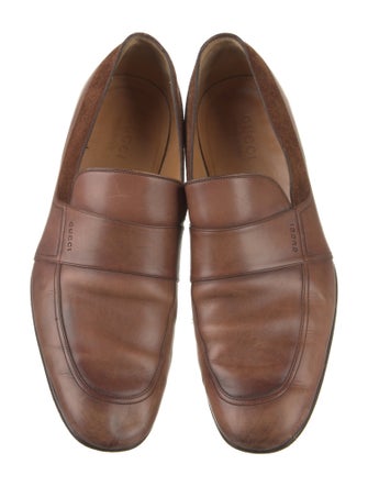 Gucci Leather Dress Loafers
