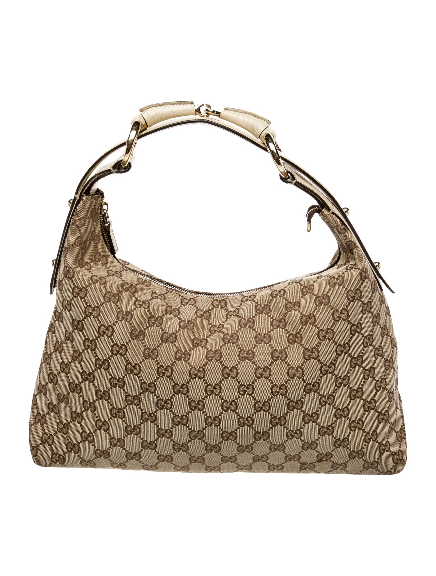 Gucci GG Canvas Horsebit Chain Medium