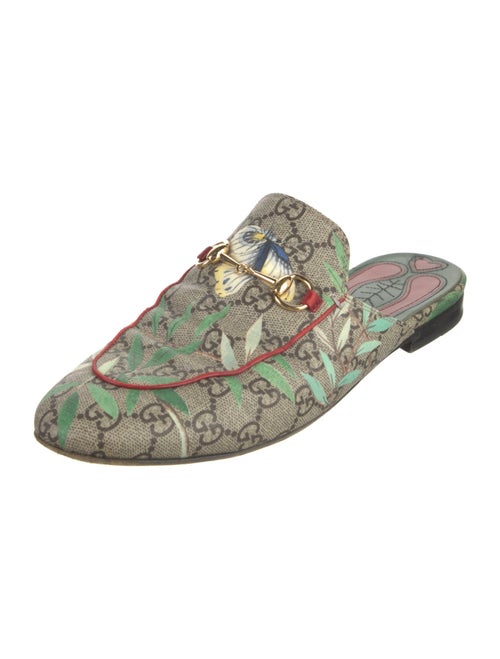 Gucci GG Supreme Mules