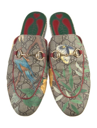 Gucci GG Supreme Mules