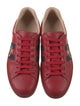 Gucci Sylvie Web Accent Leather Sneakers