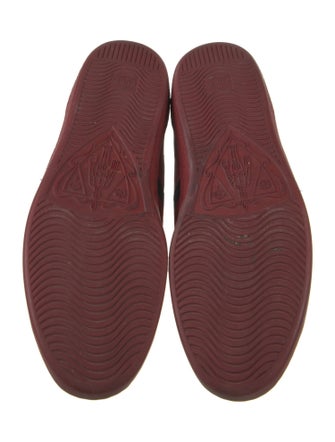 Gucci Sylvie Web Accent Leather Sneakers