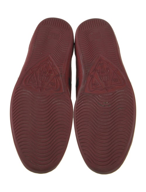 Gucci Sylvie Web Accent Leather Sneakers