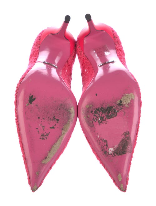 Gucci Lace Lace Pattern Pumps