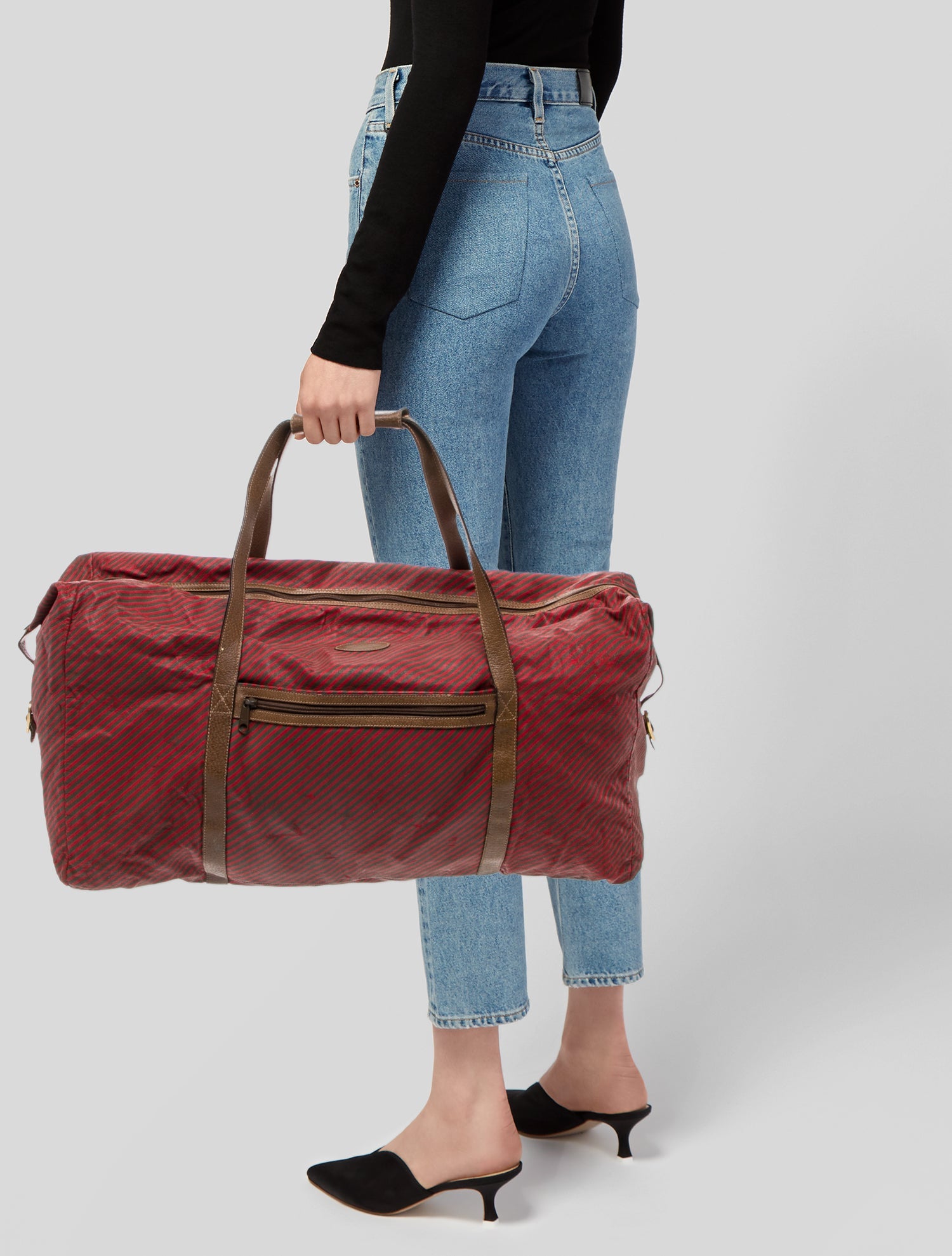 Gucci Interlocking G Weekender Bag Vintage