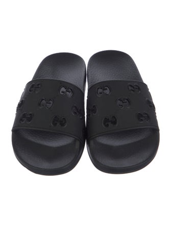 Gucci GG Logo Rubber Slides