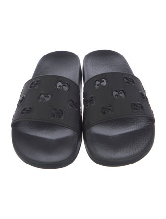 Gucci GG Logo Rubber Slides