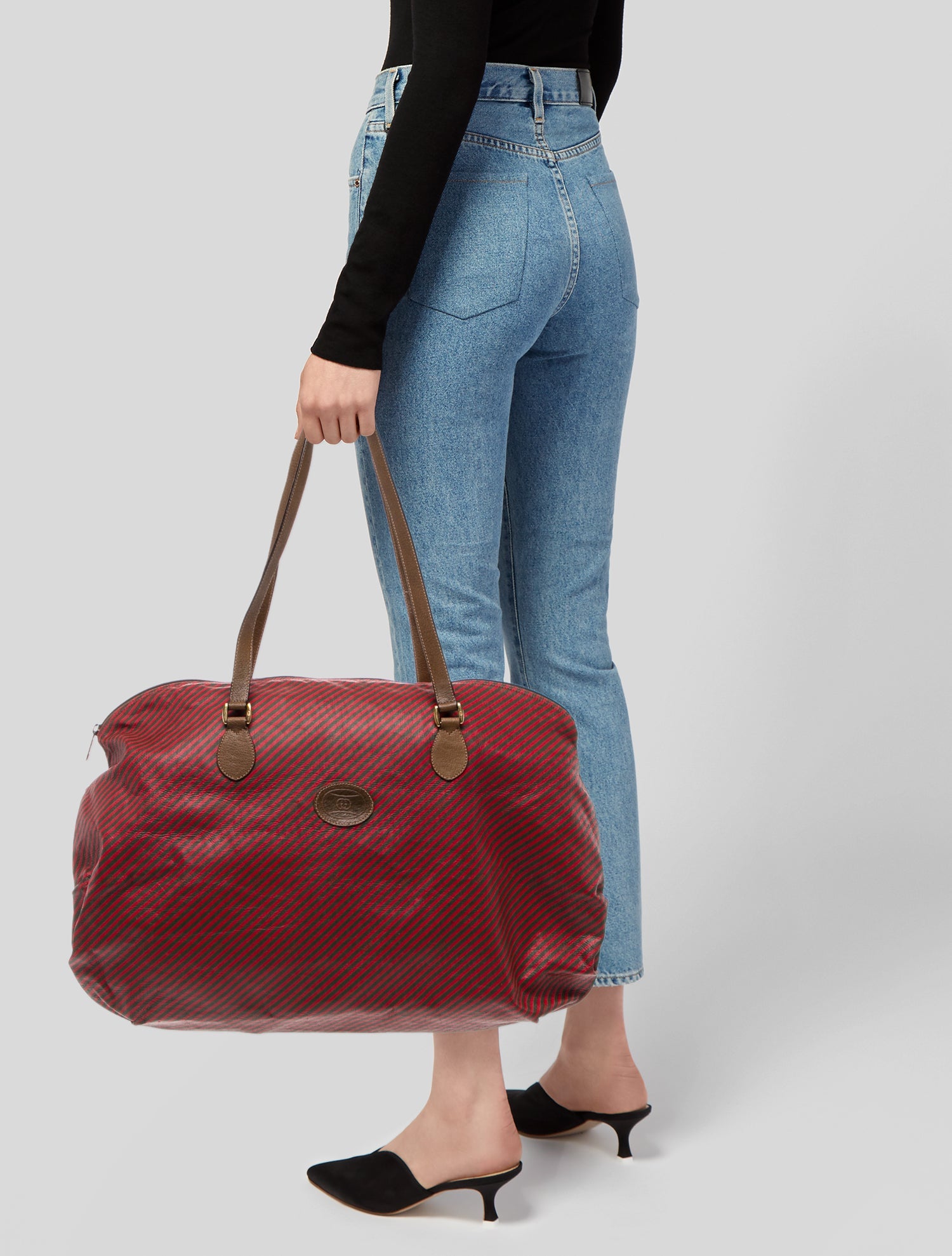 Gucci Interlocking G Weekender Bag Vintage