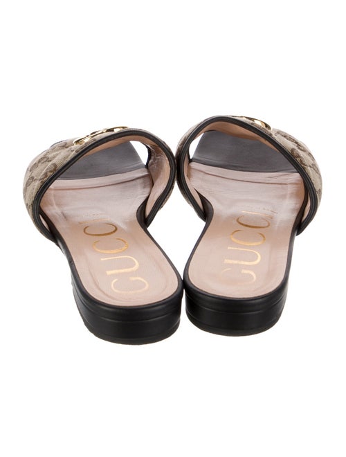 Gucci GG Canvas Canvas Slides